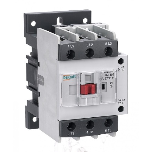 Контактор КМ-103 65A катушка управления 220В AC