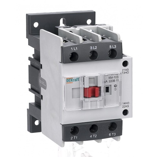 Контактор КМ-103 40A катушка управления 220В AC