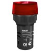 Лампа ADDS 22мм красная LED 220В