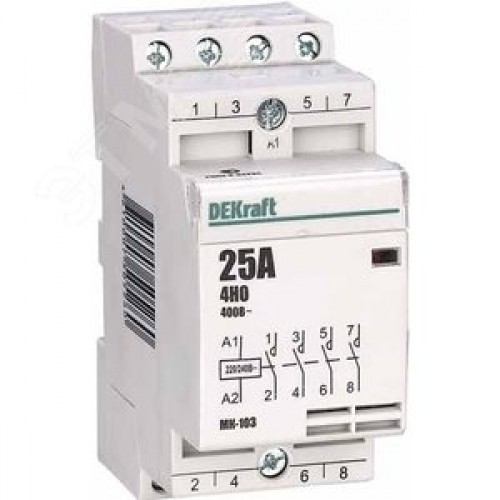 Контактор модульный 4НО 16А 230В МК-103