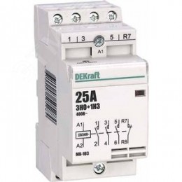 Контактор модульный 3НО+1НЗ 25А 230В МК-103
