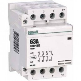 Контактор модульный 3НО+1НЗ 40А 230В МК-103