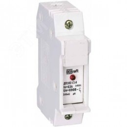 Держатель-предохранитель C14 со светодиодной индикацией 1п ДП-102