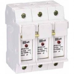 Держатель-предохранитель C14 со светодиодной индикацией 3п ДП-102