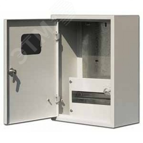 Щит учетно-распределительный навесной ЩУРН-1/12 IP31 металлический