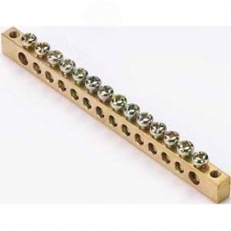 Шина нулевая 6х9 (14групп/край)