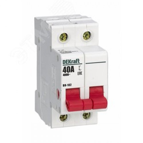 Выключатель нагрузки 2п ВН-102 20А