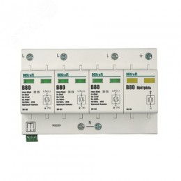 Ограничитель перенапряжения четырехполюсный ОП-101 4п 80кА В 420В