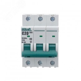 Выключатель автоматический ВА-103 3P 20А C 6кА новый