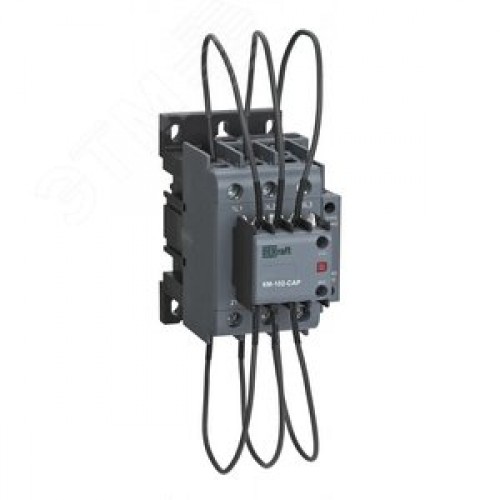 Контактор конденсаторный 50 кВАр, 220/230В, Ac 6b, 1НО2НЗ серии КМ-102-CAP