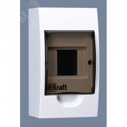 Корпус пластиковый навесной на 4 модуля IP41 ЩРН-П-4