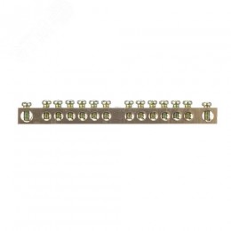 Гребенчатая шина/Шина соединительная 3P 63А 1 м. 18х3 контактов ШС-101