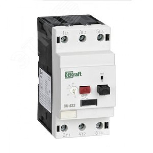 Выключатель автоматический защиты электродвигателя 3P 40-63A 30кА ВА-432