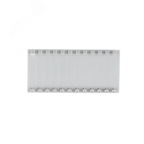 Заглушка 6 модулей белая