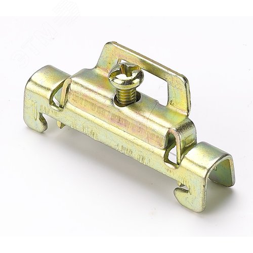 Ограничитель на DIN-рейку металлический с 1 винтом ФК-101