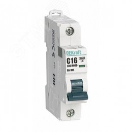 Выключатель автоматический 1P кривая C 2A 10кА ВА-105