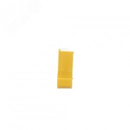 Изолятор нулевой шины на DIN-рейку 35мм желтый