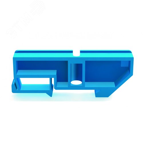 Изолятор нулевой шины 35мм синий