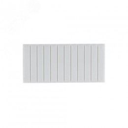 Заглушка 6 модулей белая