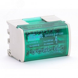 Кросс-модуль на DIN-рейку 2х7 групп 100А ШН-103