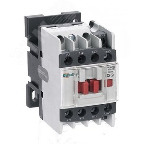 Контактор КМ-103 12А катушка управления 220В AC