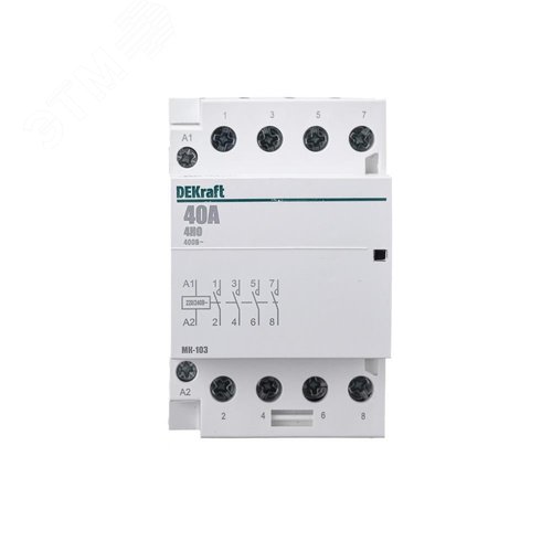 Контактор модульный 4НО 40А 230В МК-103