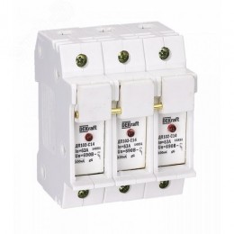 Держатель-предохранитель C14 со светодиодной индикацией 3п ДП-102