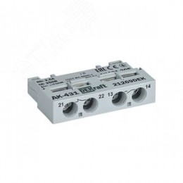 Контакт доп. фронтальный 1НО+1НЗ для ВА-431