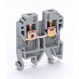 Зажим наборный 35А 4 мм.кв ЗН-101 серый