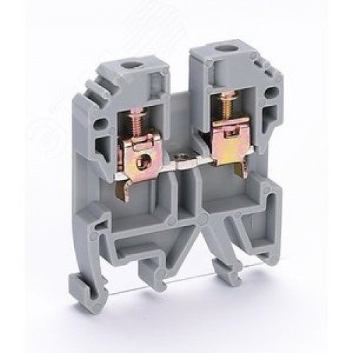 Зажим наборный 35А 4 мм.кв ЗН-101 серый