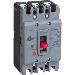 Силовой автоматический выключатель 3P 100А 36кА ВА-303