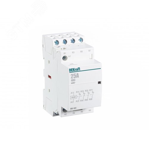 Контактор модульный 4НЗ 25А 230В МК-103