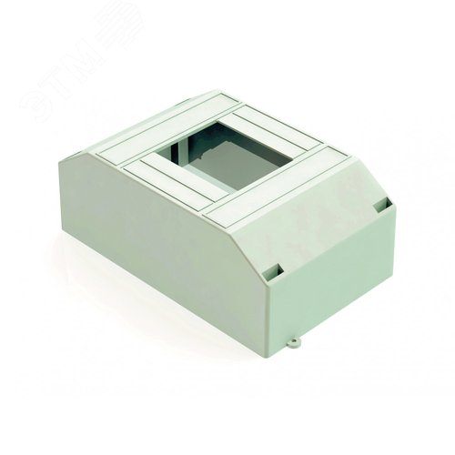 Корпус пластиковый навесной 2-4 модуля IP30 БЕЛЫЙ ЩРН-П-2/4