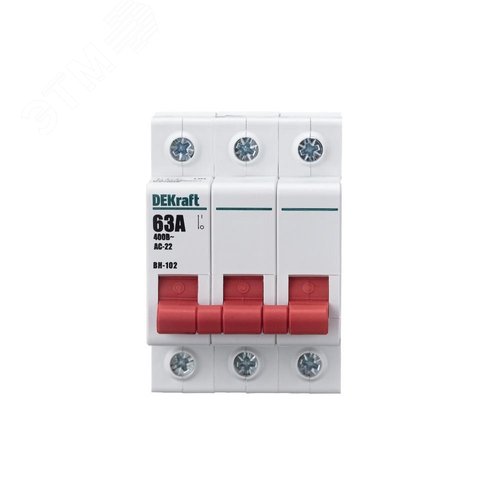 Выключатель нагрузки 3п ВН-102 63А