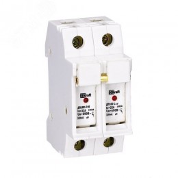 Держатель предохранителя типа C10 со светодиодной индикацией 2п ДП-102