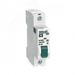 Выключатель автоматический ВА-103 1P 3А C 6кА новый