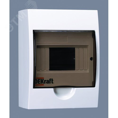 Корпус пластиковый навесной на 6 модулей IP41 ЩРН-П-6