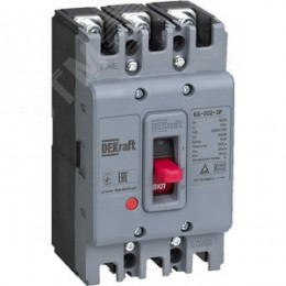 Силовой автоматический выключатель 3P 100А 25кА ВА-302