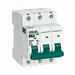 Выключатель автоматический ВА-103 3Р 63А C 6кА новый