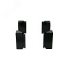 Угловые элементы цоколя 200мм, RAL9005, 4шт DekraftUno