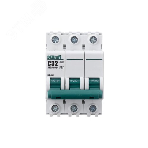 Выключатель автоматический ВА-101 3P 32А C 4.5кА
