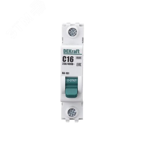 Выключатель автоматический ВА-101 1P 16А C 4.5кА