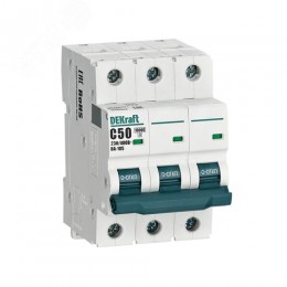 Выключатель автоматический 3P кривая C 50A 10кА ВА-105