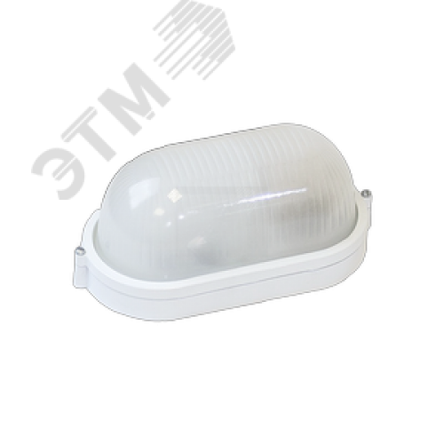 Светильник НБП-04-60-001 овал E27 IP54 белый Банник