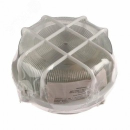 Светильник НБП-01-60-003 с решеткой IP53 белый