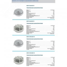 Светильник НБП-01-60-003 с решеткой IP53 белый