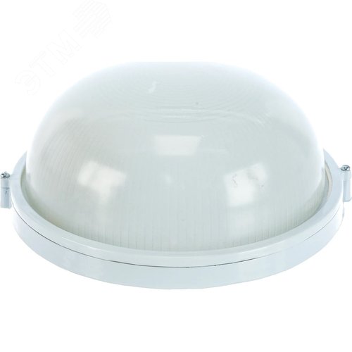 Светильник НБП-03-100-001 круг E27 IP54 белый Банник