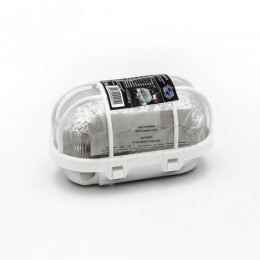 Светильник ПСХ-60 евро IP53 пластиковая решетка белый