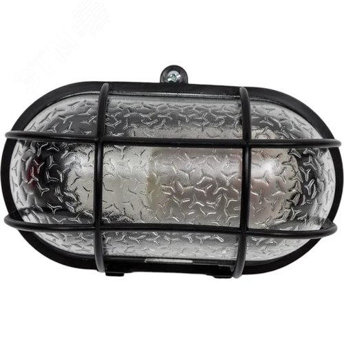 Светильник ПСХ-60 евро IP53 пластиковая решетка черный