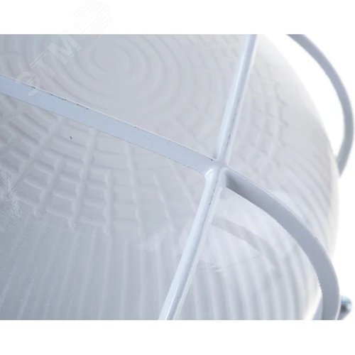 Светильник НБП-03-100-002 круг с/р E27 IP54 белый Банник